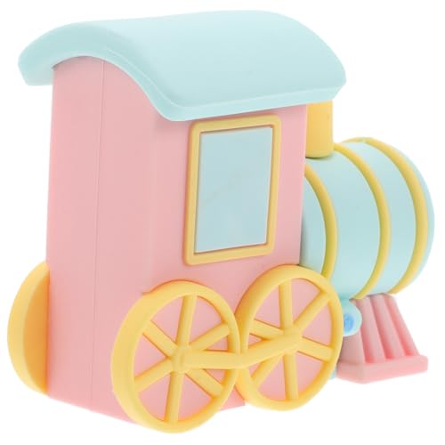 WESIEVYA Zug-kuchendekorationen – Macaron-mini-zugspielzeug Mit Verkehrsschiene Vielseitige Dekoration Für Geburtstage Babypartys von WESIEVYA