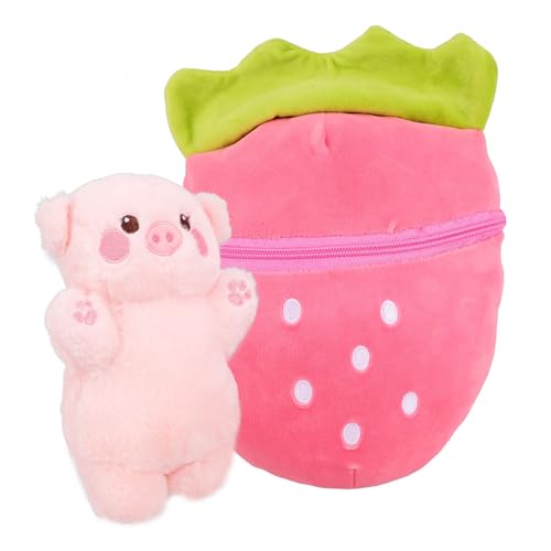 WESIEVYA Gefüllte Puppe, Zartes Fruchtkissen, Plüschschweinpuppe, Plüschpuppe, Entzückendes Plüschspielzeug, Tierpuppe, Schmuck, Entzückende Tierpuppe, Plüschpuppe, Spielzeug, WESIEVYA Gefüllte Puppe, Zartes Fruchtkissen, Plüschschweinpuppe, Plüschpuppe, Entzückendes Plüschspielzeug, Tierpuppe, Schmuck, Entzückende Tierpuppe, Plüschpuppe, Spielzeug, von WESIEVYA