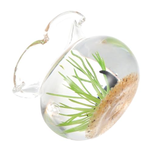 WESIEVYA Glas Koi Tank, Goldfischtank Für Puppenhaus, Miniaturhaus, Goldfischtank, Puppenhaus, Fischtank, Puppenhaus, Goldfischtank, Miniatur Puppenhauszubehör, Fischtank Für Minihaus WESIEVYA Glas Koi Tank, Goldfischtank Für Puppenhaus, Miniaturhaus, Goldfischtank, Puppenhaus, Fischtank, Puppenhaus, Goldfischtank, Miniatur Puppenhauszubehör, Fischtank Für Minihaus von WESIEVYA