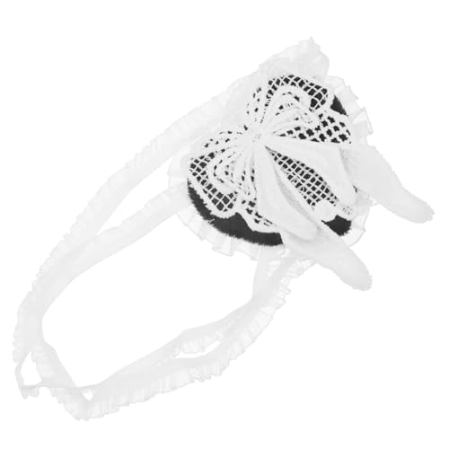 WESIEVYA Augenmaske Party Face Gothic Augenmaske Für Kostü Masquerade Schwarze Weiße Farbvariation Karneval Cosplay Partys Maske Fasching von WESIEVYA