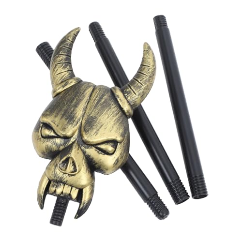 WESIEVYA Halloween Cosplay Spazierstock Skelett Länge Komfortabler Griff Cane Abs Material Dress up Prop Für Partys von WESIEVYA