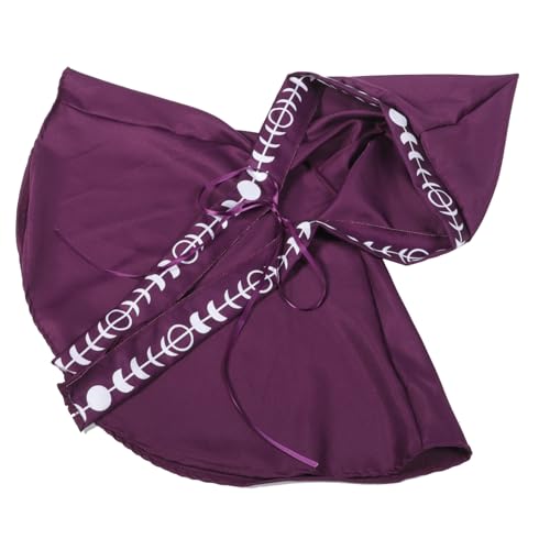 WESIEVYA Halloween Umhang Mit Kapuze Umhang Cosplay Umhang Kapuze Cosplay Kapuze Halloween Mittelalter Kapuze Halloween Kurze Kapuze Halloween Mittelalter Umhang Kapuze Halloween Kapuze von WESIEVYA