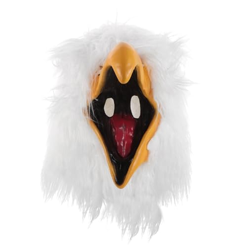 WESIEVYA Einzigartige Halloween Adler Maske Vogel Kopfbedeckung Tier Vogel Maske für Partys Festivals von WESIEVYA