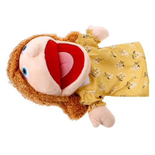 WESIEVYA Handpuppenspielzeug Dekorative Figurenpuppe Handpuppen Für Kinder Realistische Figurenpuppengeschichte Handfigurenpuppe Handpuppen Für Partypuppen Für Kinder DIY Figurenspielzeug von WESIEVYA