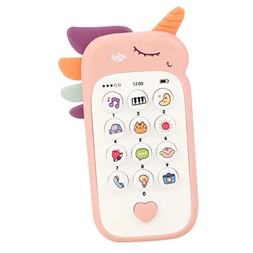 WESIEVYA Handy Für Telefonspielzeug Für Babyphone Musikspielzeug Musik Telefon Handy So Tun, Als Ob Man EIN Telefonspielzeug Hätte Rosa Plastik WESIEVYA Handy Für Telefonspielzeug Für Babyphone Musikspielzeug Musik Telefon Handy So Tun, Als Ob Man EIN Telefonspielzeug Hätte Rosa Plastik von WESIEVYA