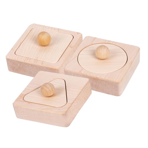WESIEVYA Holzform Sortierspielzeug Geometrische Formen Robustes Pädagogisches Stapelspielzeug für Fördert Logisches Kreativität und Kognitive Fähigkeiten Lernspielzeug für Kleinkinder von WESIEVYA