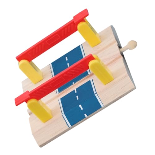 WESIEVYA Holzschienenspielzeug, So Tun, Als Ob Es Eine Barrikade Wäre, Geländerbarrieremodell Zum Spielen, Eisenbahngeländerbarrierespielzeug, DIY Zugstraßenblockmodell Für Spiele, WESIEVYA Holzschienenspielzeug, So Tun, Als Ob Es Eine Barrikade Wäre, Geländerbarrieremodell Zum Spielen, Eisenbahngeländerbarrierespielzeug, DIY Zugstraßenblockmodell Für Spiele, von WESIEVYA