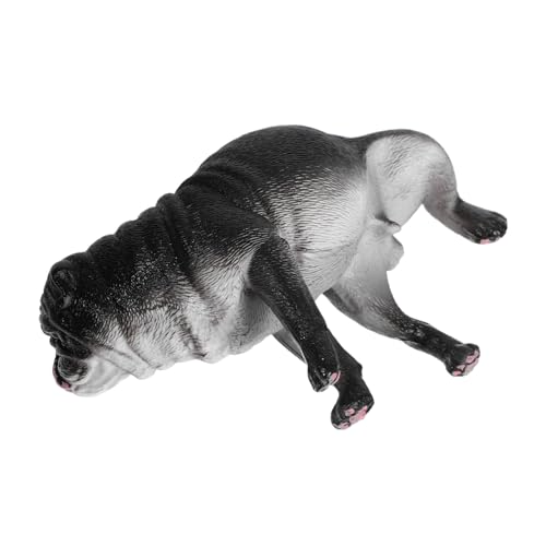 WESIEVYA Realistische Statue Hund Figur Spielzeug Für Enrichment Wurst von WESIEVYA