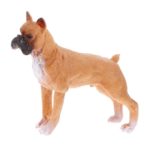 WESIEVYA Hundeskulptur Simulation Welpenmodell Welpenerkennungsmodell Simulation Tierfiguren Realistische Welpenmodelle Kleine Hundefiguren Simulation Welpenschmuck Hundemodell Tiermodell von WESIEVYA