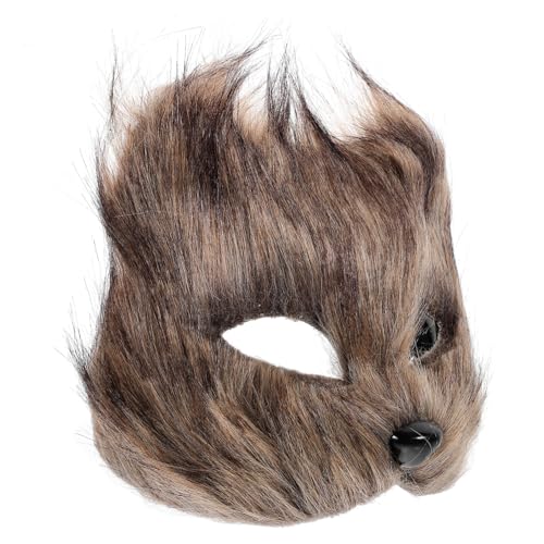 WESIEVYA Halloween Kostüme Realistische Maske Halb-maskenball Maske für Frauen Party Supplies Tier WESIEVYA Halloween Kostüme Realistische Maske Halb-maskenball Maske für Frauen Party Supplies Tier von WESIEVYA