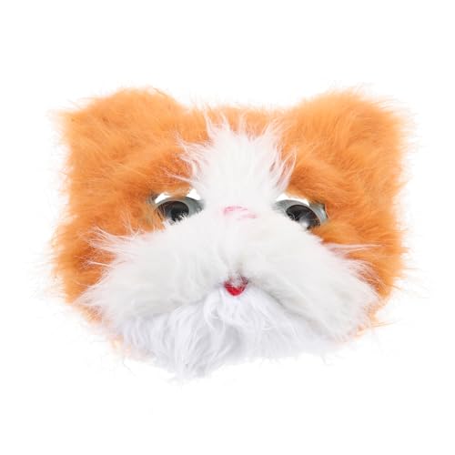 WESIEVYA Katzenmaske, Kostümzubehör, Maske Für Erwachsene, Halloween, Maske Für Party, Halloween Kostümzubehör, Pelzige Katzenkopfmaske, Plüsch Automaske, Katzen Cosplay Maske, Halloween WESIEVYA Katzenmaske, Kostümzubehör, Maske Für Erwachsene, Halloween, Maske Für Party, Halloween Kostümzubehör, Pelzige Katzenkopfmaske, Plüsch Automaske, Katzen Cosplay Maske, Halloween von WESIEVYA