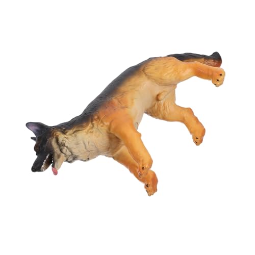 WESIEVYA Künstliches Hundemodell Für Zuhause Realistische Welpenstatue Gefälschtes Tiermodell Welpendekoration Hundefigurenmodell Hundeformornament von WESIEVYA