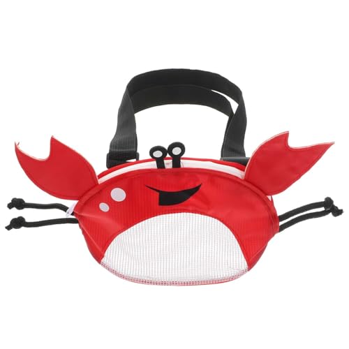 WESIEVYA Krabben Strandtasche, Kinder Strandnetztasche, Muscheltaschen Für Den Strand, Kinder Muschelnetztasche, Strand Aufbewahrungstasche, Kinderspielzeug Netztasche, Kinderspielzeug WESIEVYA Krabben Strandtasche, Kinder Strandnetztasche, Muscheltaschen Für Den Strand, Kinder Muschelnetztasche, Strand Aufbewahrungstasche, Kinderspielzeug Netztasche, Kinderspielzeug von WESIEVYA