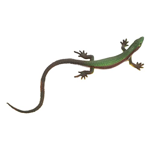WESIEVYA Künstliche Modellspielzeug Realistische Reptilfigur aus Kunststoff für Garten und Balkon Dekoration Lebensechtes Design Lernspielzeug von WESIEVYA
