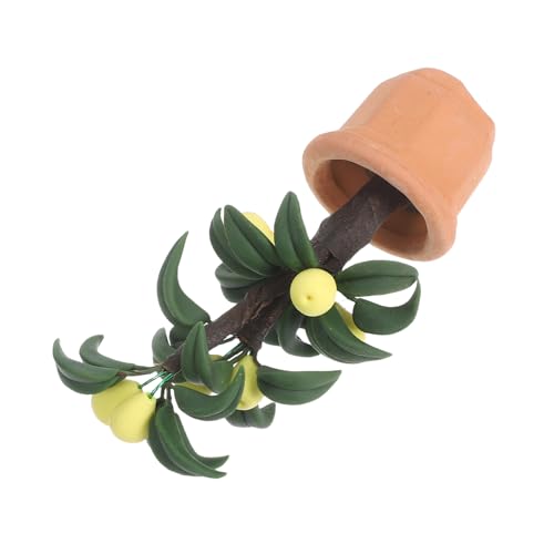 WESIEVYA Künstlicher Miniatur-birnbaum: Gefälschte Grüne Pflanze Mit Früchten, Dekoration, Realistische Blätter Für Zuhause, Tisch, Büro, Garten, Drinnen Und Draußen WESIEVYA Künstlicher Miniatur-birnbaum: Gefälschte Grüne Pflanze Mit Früchten, Dekoration, Realistische Blätter Für Zuhause, Tisch, Büro, Garten, Drinnen Und Draußen von WESIEVYA