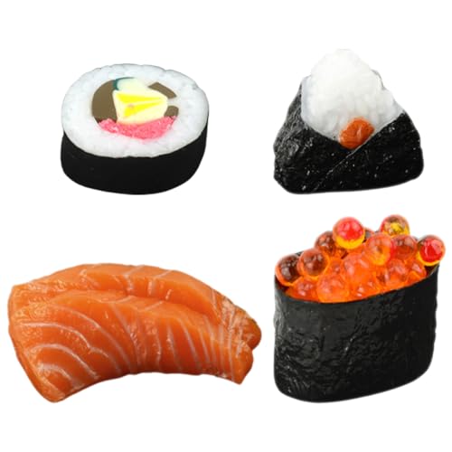 WESIEVYA Sushi Go Kunst Sushi Modell Fake Food Simulation Reisrollen Realistisches Lebensnahes Sushi Modell Sushi Set Mit Seeigel Fischrogen Rundreis Sushi Und Lachs Sushi WESIEVYA Sushi Go Kunst Sushi Modell Fake Food Simulation Reisrollen Realistisches Lebensnahes Sushi Modell Sushi Set Mit Seeigel Fischrogen Rundreis Sushi Und Lachs Sushi von WESIEVYA
