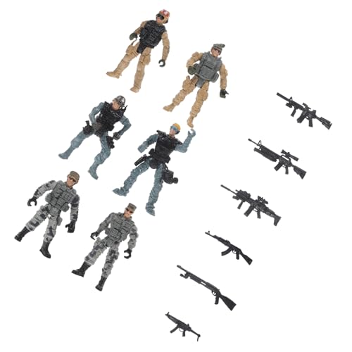 WESIEVYA 12-teiliges Miniatur-soldatenfiguren-Set Mini-menschenmodelle für Sandtische Schulprojekte Kreative Dekorationen WESIEVYA 12-teiliges Miniatur-soldatenfiguren-Set Mini-menschenmodelle für Sandtische Schulprojekte Kreative Dekorationen von WESIEVYA