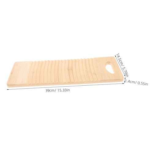 WESIEVYA Mini Waschbrett aus Buchenholz Handliches Tragbares Waschbrett mit Strukturierter Oberfläche zum Effektiven Reinigen von Kleidung Schuhen und Unterwäsche für Haushalt und WESIEVYA Mini Waschbrett aus Buchenholz Handliches Tragbares Waschbrett mit Strukturierter Oberfläche zum Effektiven Reinigen von Kleidung Schuhen und Unterwäsche für Haushalt und von WESIEVYA
