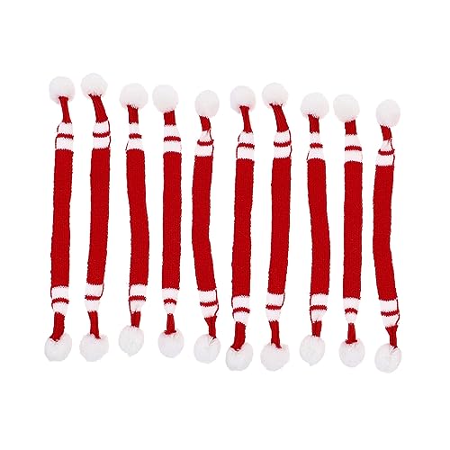 WESIEVYA 10er-Pack Mini-schals – Wolle Leicht Bequem – Ideal Für Puppenbabys Dekorative Wohnaccessoires von WESIEVYA