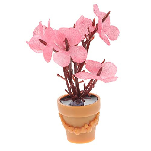 WESIEVYA Miniatur-blumendekor Aus Kunstharz Miniatur-blumenmodell Für Tischdekoration Kleinblumen-Accessoire Für Miniaturen von WESIEVYA
