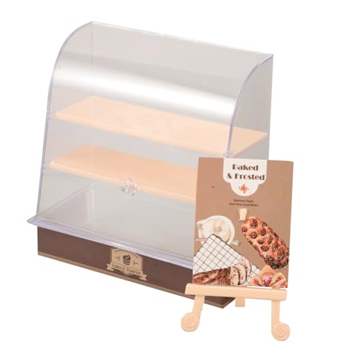 WESIEVYA Miniatur-kuchenschrank Spielzeug Für Puppenhaus Bäckerei Dekorative Vitrine Für Puppenhauszubehör Im Maßstab 112 von WESIEVYA