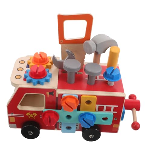 WESIEVYA Montessori Holzwerkzeug Set für Teilig Buntes Lernspielzeug mit Echtem Holz Kreatives Konstruktionsauto Werkzeugbank für Kleinkinder Fördert Feinmotorik und Fantasievolles WESIEVYA Montessori Holzwerkzeug Set für Teilig Buntes Lernspielzeug mit Echtem Holz Kreatives Konstruktionsauto Werkzeugbank für Kleinkinder Fördert Feinmotorik und Fantasievolles von WESIEVYA