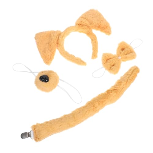 WESIEVYA Niedliches Hundeohren Stirnband Set mit Spitzen Hängenden Ohren Weichem Realistisches Tierkostüm Zubehör für Erwachsene Geeignet für Themenpartys und Cosplay WESIEVYA Niedliches Hundeohren Stirnband Set mit Spitzen Hängenden Ohren Weichem Realistisches Tierkostüm Zubehör für Erwachsene Geeignet für Themenpartys und Cosplay von WESIEVYA