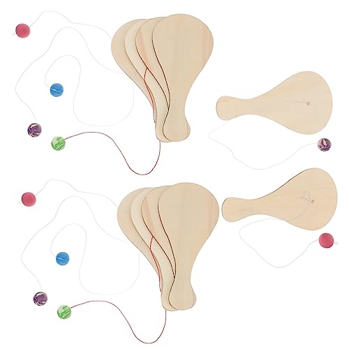 WESIEVYA Paddleballschläger Kinder Paddle Ball Set Für Kreatives DIY Malen Und Gestalten Ideales Für Drinnen Und Draußen Perfekte Für Jungen Und Ädchen WESIEVYA Paddleballschläger Kinder Paddle Ball Set Für Kreatives DIY Malen Und Gestalten Ideales Für Drinnen Und Draußen Perfekte Für Jungen Und Ädchen von WESIEVYA