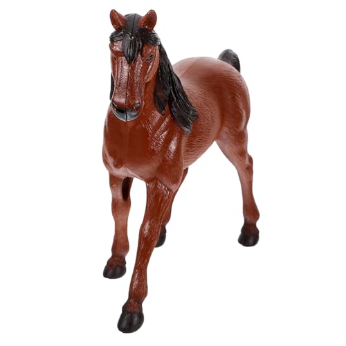 WESIEVYA Pferdestatue aus Kunststoff Große Realistische Pferdefigur zur Dekoration für Zuhause Party und Fotorequisite Leicht Hohl für Themen WESIEVYA Pferdestatue aus Kunststoff Große Realistische Pferdefigur zur Dekoration für Zuhause Party und Fotorequisite Leicht Hohl für Themen von WESIEVYA