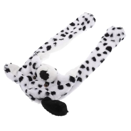 WESIEVYA Cosplay Hüte Kostüm Hüte Weiche Tier Beanie Dalmatiner Party Favors Bequeme Warme Mütze WESIEVYA Cosplay Hüte Kostüm Hüte Weiche Tier Beanie Dalmatiner Party Favors Bequeme Warme Mütze von WESIEVYA
