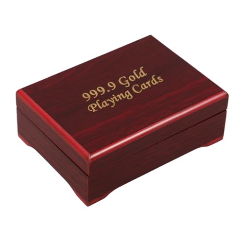 WESIEVYA Holz Pokerkoffer Poker Aufbewahrungskoffer Vintage WESIEVYA Holz Pokerkoffer Poker Aufbewahrungskoffer Vintage von WESIEVYA