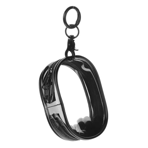 WESIEVYA Puppenausflugstasche Klare Tasche Für Figuren Transparente Puppentasche Puppenetui Display PVC Tasche Schlüsselanhänger Klare Displaytasche Schlüsselanhänger Puppendisplaytasche von WESIEVYA
