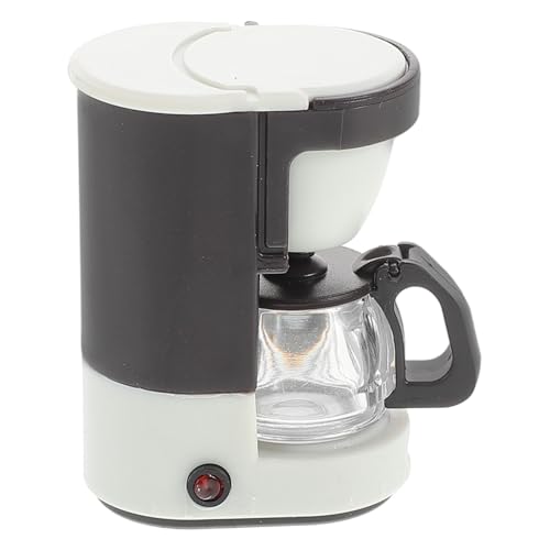 WESIEVYA Mini-kaffeemaschinenmodell Für Puppenhaus Miniatur-küchengeräte-Spielzeug Puppenhaus-zubehör Kaffeemaschinen-Set Für Rollenspiel Realistisches von WESIEVYA