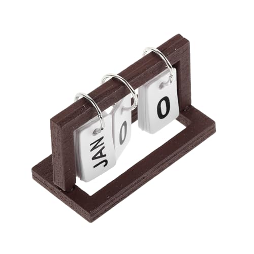WESIEVYA Puppenhaus-tischkalender Dekoration Kalender Requisiten Mini-tischkalender Tischkalender Für Puppenhaus Tiny House-Accessoires Puppenhaus Tischkalender Puppenkalender Holz Coffee WESIEVYA Puppenhaus-tischkalender Dekoration Kalender Requisiten Mini-tischkalender Tischkalender Für Puppenhaus Tiny House-Accessoires Puppenhaus Tischkalender Puppenkalender Holz Coffee von WESIEVYA