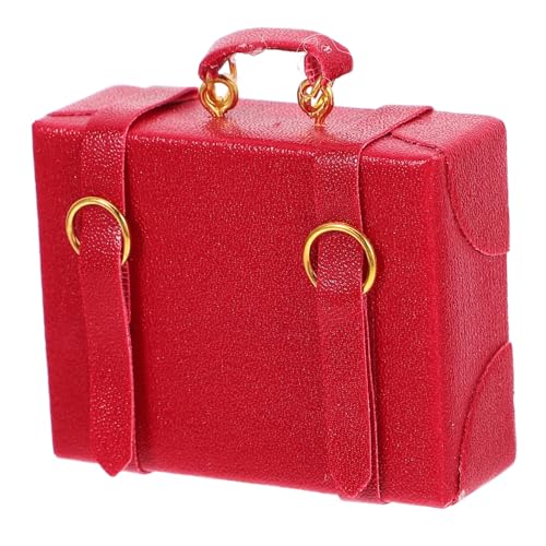 WESIEVYA Puppenhausmodell Puppenhaus Koffer Miniaturen Koffer Mini Aktenkoffer Mini Koffer Mini Koffer Miniatur Koffer Spielzeug Koffer Mini Modell Miniatur Koffer Mini Zimmer von WESIEVYA