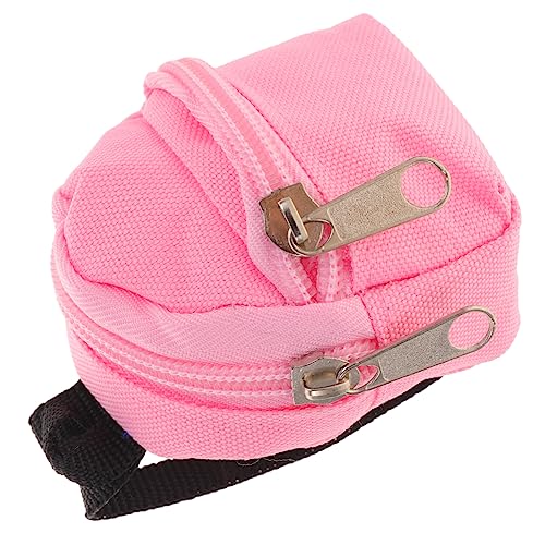 WESIEVYA Mini-Rucksack Für Puppen Puppen-Schultasche Dekorativer Spielzeug-Rucksack Aus Polyester Puppen-mini-rucksacktasche von WESIEVYA