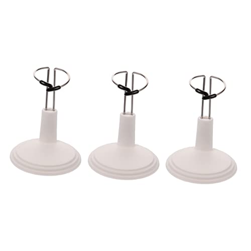 WESIEVYA Puppenständer Glatte Kanten 3 Puppenhalterungen Ständer Spielzeug für Puppen Weiß 15 cm Beschädigung WESIEVYA Puppenständer Glatte Kanten 3 Puppenhalterungen Ständer Spielzeug für Puppen Weiß 15 cm Beschädigung von WESIEVYA