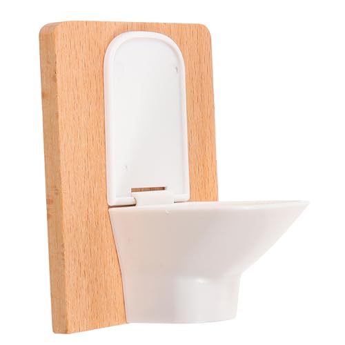 WESIEVYA Puppenzimmer Spielzeug, Puppenhaus Zubehör, Rollenspiel Toilette, Puppenhaus Möbel, Realistische Mini Toilette, Puppen Badezimmer Möbel, Toilette Für Mini, Puppenhaus Zubehör WESIEVYA Puppenzimmer Spielzeug, Puppenhaus Zubehör, Rollenspiel Toilette, Puppenhaus Möbel, Realistische Mini Toilette, Puppen Badezimmer Möbel, Toilette Für Mini, Puppenhaus Zubehör von WESIEVYA
