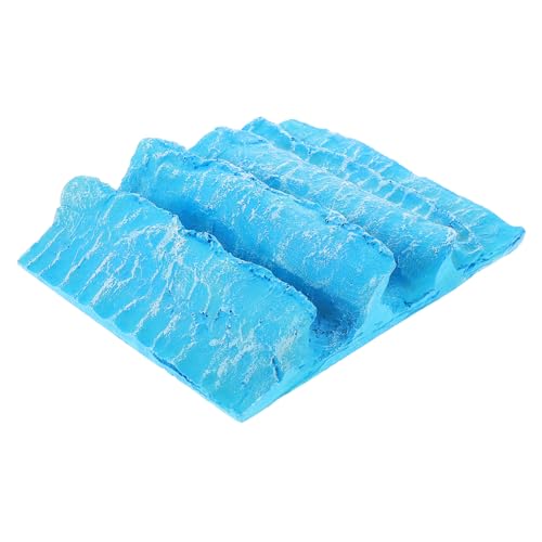 WESIEVYA Resin Ozeanwellen-Ornament mit Realistischer Wellenstruktur Leichte Harz-dekofigur für Sandtisch und Mikrolandschaft Kleine Meeresnahe Tischdekoration für Garten und Innenräume WESIEVYA Resin Ozeanwellen-Ornament mit Realistischer Wellenstruktur Leichte Harz-dekofigur für Sandtisch und Mikrolandschaft Kleine Meeresnahe Tischdekoration für Garten und Innenräume von WESIEVYA