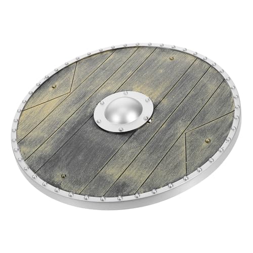 WESIEVYA Schild Spielzeug Rundschild Wikingerschild Kinderschild Kostümschild Wikingerschild Requisite Schild Für Kinder Wikingerschilde Cosplay Schild Spielzeugschild Wikingerschild WESIEVYA Schild Spielzeug Rundschild Wikingerschild Kinderschild Kostümschild Wikingerschild Requisite Schild Für Kinder Wikingerschilde Cosplay Schild Spielzeugschild Wikingerschild von WESIEVYA