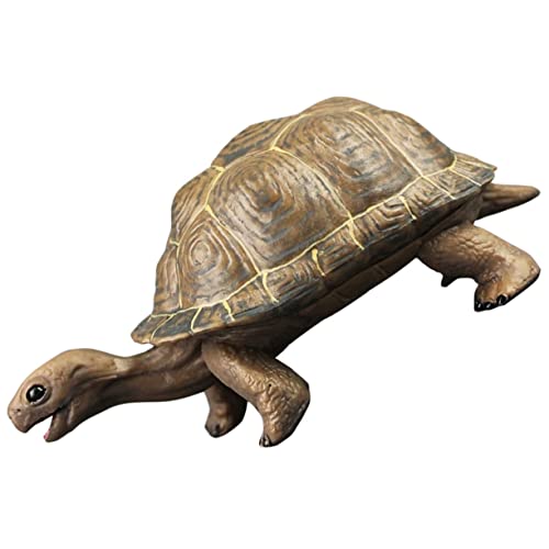 WESIEVYA Realistisches Kunststoff Schildkrötenmodell Dekorative Tierspielzeug Lebensechtes Meerestierfigur Kognitives Plastik Schildkrötenspielzeug Farbige Schildkrötenskulptur Für Kinder von WESIEVYA