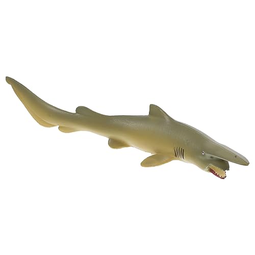 WESIEVYA Simulation Goblin Shark Modell Aus Hochwertigem Kunststoff Für Aquarien-Dekoration Und Edukative Spielzeuge Realistische Details Für Junge Mädchen Und Foto-shootings von WESIEVYA
