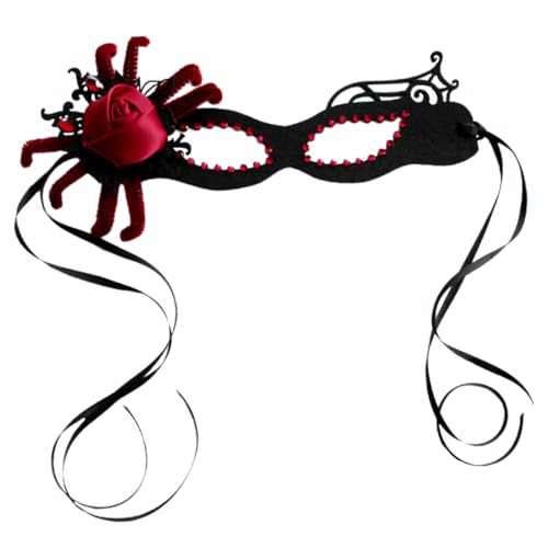 WESIEVYA Vintage Party Maske Cosplay Maske Prop Stücke Frauen Halloween Kostüme Maskerade Maske von WESIEVYA
