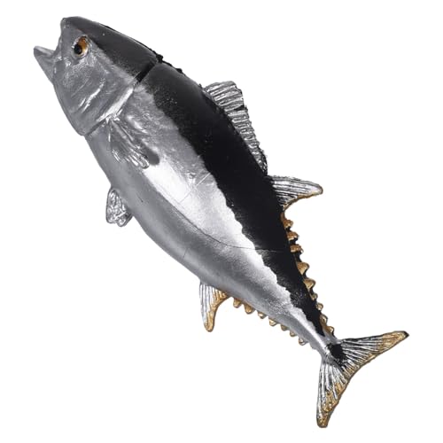 WESIEVYA Thunfisch-Modell Simuliertes Thunfischmodell Mini-Spielzeug Thunfischfigur Meerestierfigur Fischspielzeug Für Kinder Wasserspielzeug Aquarium Desktop-schildkrötendekoration Plastik WESIEVYA Thunfisch-Modell Simuliertes Thunfischmodell Mini-Spielzeug Thunfischfigur Meerestierfigur Fischspielzeug Für Kinder Wasserspielzeug Aquarium Desktop-schildkrötendekoration Plastik von WESIEVYA