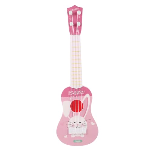 WESIEVYA Ukulele Lerninstrument aus Pädagogisches Gitarrenmodell für Mädchen und Jungen Frühe Musikalische Früherziehung Leicht Spielend und Robust von WESIEVYA