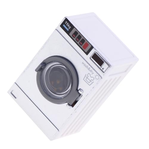 WESIEVYA Mini-Waschmaschine Für Puppenhaus Mini-Elektro-waschtrockner-Modell Spielzeug Waschmaschine Kinder Puppenhaus Zubehör Möbel WESIEVYA Mini-Waschmaschine Für Puppenhaus Mini-Elektro-waschtrockner-Modell Spielzeug Waschmaschine Kinder Puppenhaus Zubehör Möbel von WESIEVYA