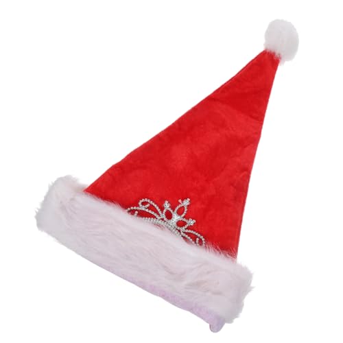 WESIEVYA Unisex Santa Hat Für Weihnachten Weihnachtsmütze Mit Dicker Fellrand Bequeme Und Warme Nikolausmütze Für Erwachsene Für Festlichkeiten Und Weihnachtsfeiern WESIEVYA Unisex Santa Hat Für Weihnachten Weihnachtsmütze Mit Dicker Fellrand Bequeme Und Warme Nikolausmütze Für Erwachsene Für Festlichkeiten Und Weihnachtsfeiern von WESIEVYA