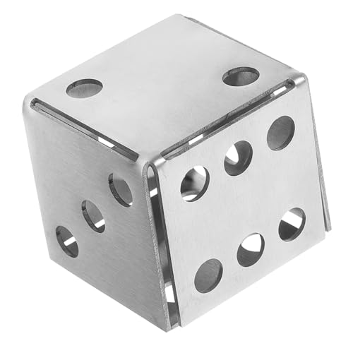 WESIEVYA Welding Dice aus Rostfreiem Stahl Verschleißfestes Schweiß Übungswürfel für Anfänger und Profis DIY Schweißtraining Fördert Schnelle Fertigkeitsverbesserung von WESIEVYA