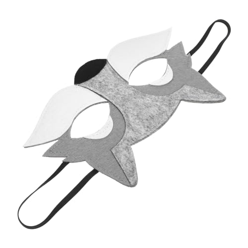 WESIEVYA Wolfskopfmaske, Foto Requisitenmaske, Cosplay Partyzubehör, Maske Für Karneval, Tier Halbmaske, Halloween Maske, Halloween Tiermaske, Wolf, Tier Maskenmaske, Cosplay Maske, von WESIEVYA