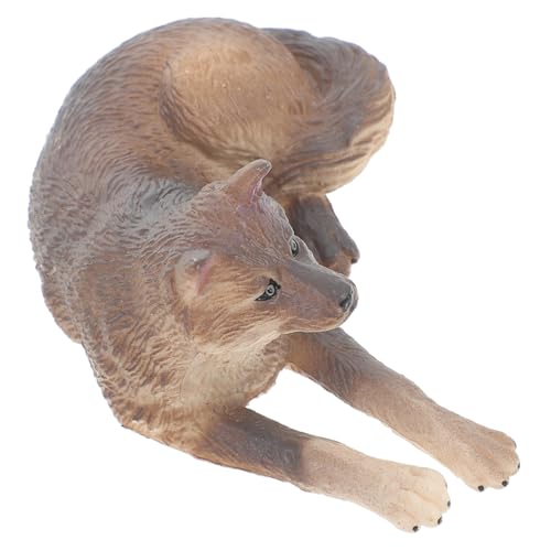 WESIEVYA Wolfsmodell, Wolfsstatue, Figuren Für Kleinkinder, Wildtiermodell, Dekoratives Tiermodell, Wildtierdekor, Tiermodell, Wolfsornament Für Kinder, Wolfsfiguren Für Kinder WESIEVYA Wolfsmodell, Wolfsstatue, Figuren Für Kleinkinder, Wildtiermodell, Dekoratives Tiermodell, Wildtierdekor, Tiermodell, Wolfsornament Für Kinder, Wolfsfiguren Für Kinder von WESIEVYA